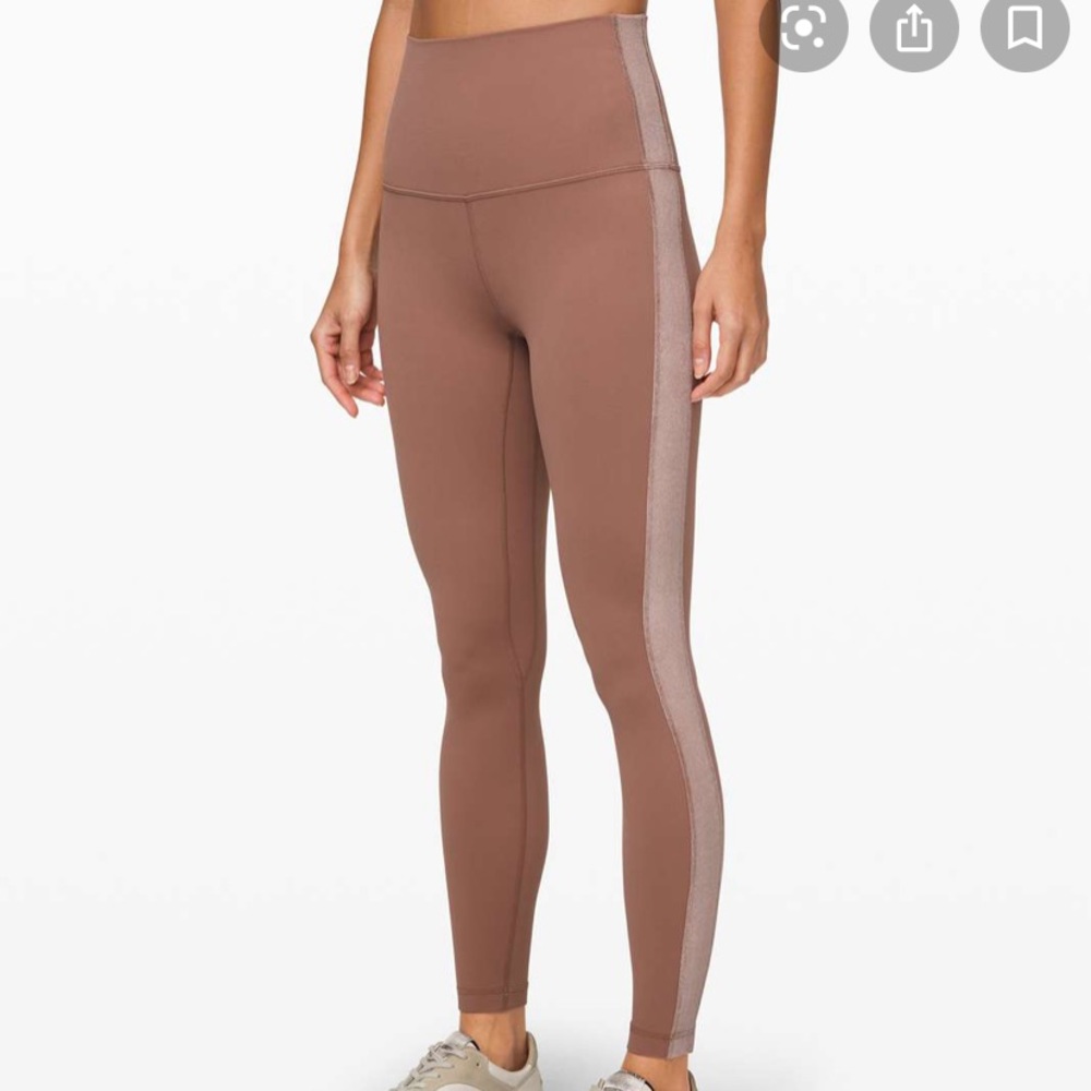 NWT Lululemon Align Leggings 28” Pink Velvet